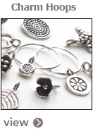 Charm Hoops