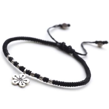 Floral Noir Bracelet