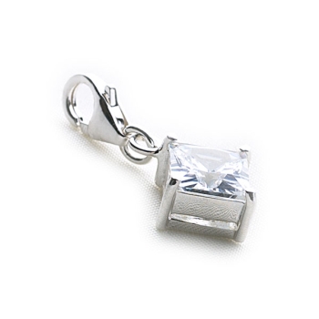 Claw Set Charm (Square)