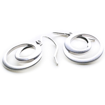 Sand Circle Earrings