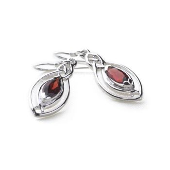 Garnet Desire Earrings
