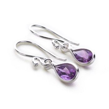 Celestial Rain Earrings (Amethyst)