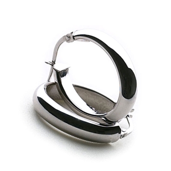 D Shaped Earrings
