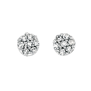 Diamond Bud Earrings 9ct