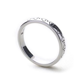 Metro Stack Ring (Hearts)