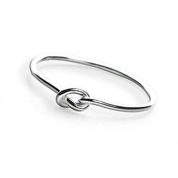 Knot Stack Ring (Single)