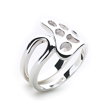 Silver Mesh Ring