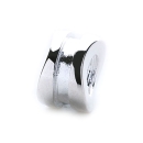 Silver Wave Bead