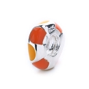 Polka Spacer Bead (citrus)