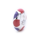 Polka Spacer Bead (berry)