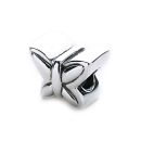 Silver Butterfly Bead