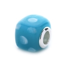 Spotted Bead (blue/white)