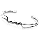 Sleek Spiral Bangle