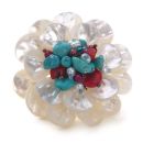 Bali Bay Brooch Large (TQ)
