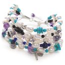 Plush Pearls Bracelet (Howlite)