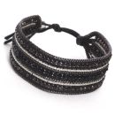 Woven Indiana Cuff (Black)