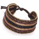 Woven Indiana Cuff (Golden/Bronze)