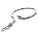 Silver Serpent Bracelet (Borobudur)