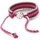 Affinity Bracelet (Pink/Red)