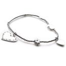 Charmed Bracelet (Double Heart)