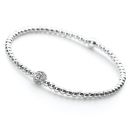 Crystal Ball Bracelet (3mm)
