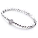 Crystal Ball Bracelet (4mm)