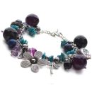 Paradise Posy Bracelet (Onyx)