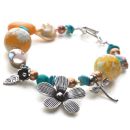 Paradise Posy Bracelet (Citrine)