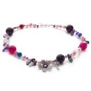 Paradise Posy Necklace (Agate)