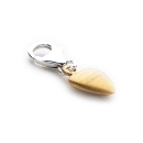 Gold Heart Charm (Satin)