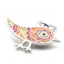 Tweet Me Charm (pink/orange)