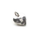 Ripple Heart Earring Charm (Single)
