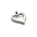 Dot Heart Earring Charm (Single)