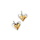 Two Hearts Studs