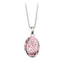 Pink Flowers Children's Locket