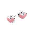 Pink Love Children's Studs