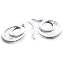 Sand Circle Earrings