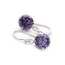 Bedazzle Earrings (Amethyst)