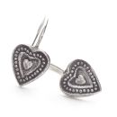Vintage Heart Earrings