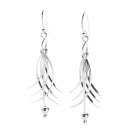 Silver Sweep Earrings