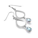 Topaz Tears Earrings