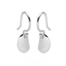 Silver Pebble Earrings