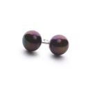 Pearly Studs (Purple/Copper)