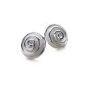 Spiral Shimmer Earrings (Small)