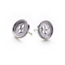 Belle Button Earrings