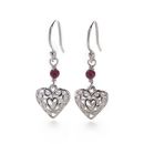 Romance in Red Earrings