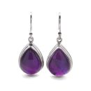 Eye of Amethyst Earrings