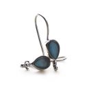 Labradorite Tear Earrings