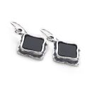 Diamond Noir Earrings