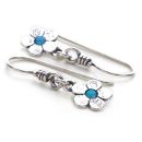 Opal Daisy Earrings